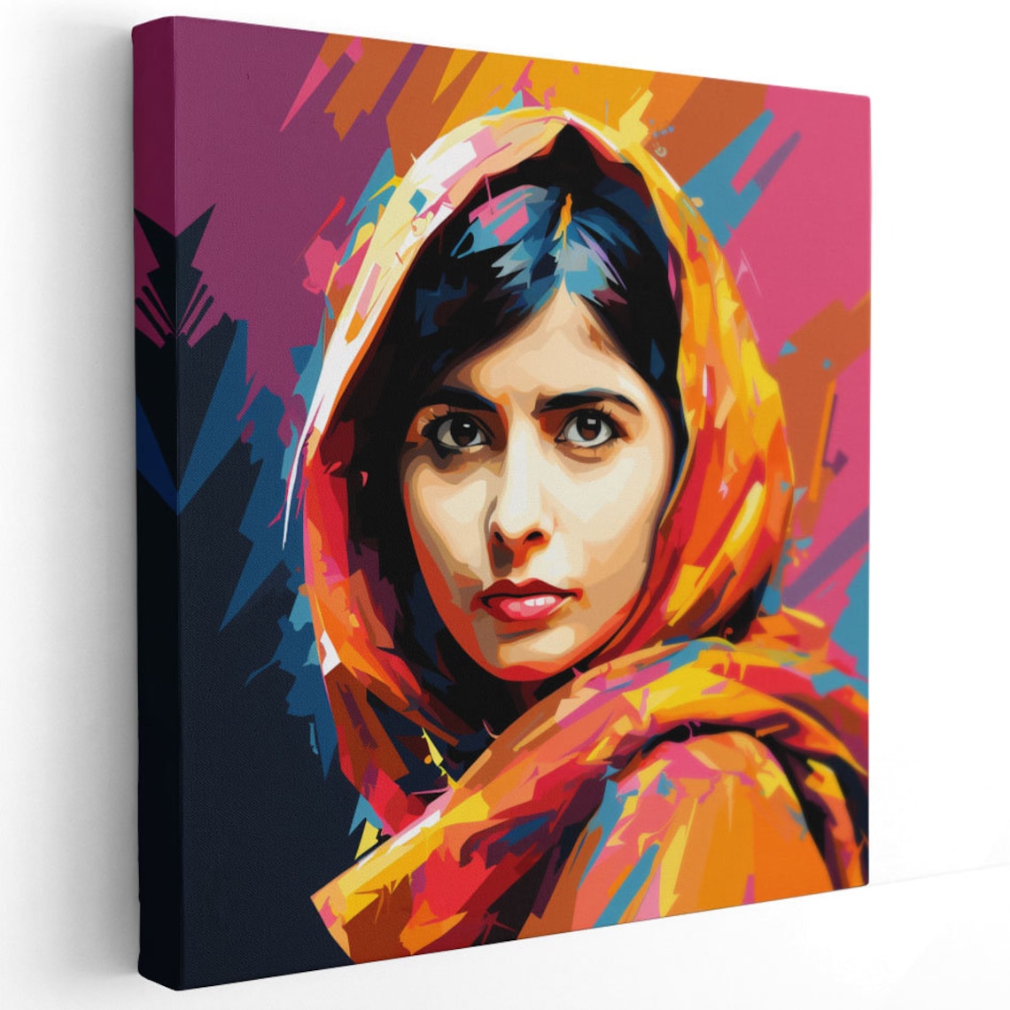 Malala Yousafzai Art Print, Girl Power Portrait - Image 3