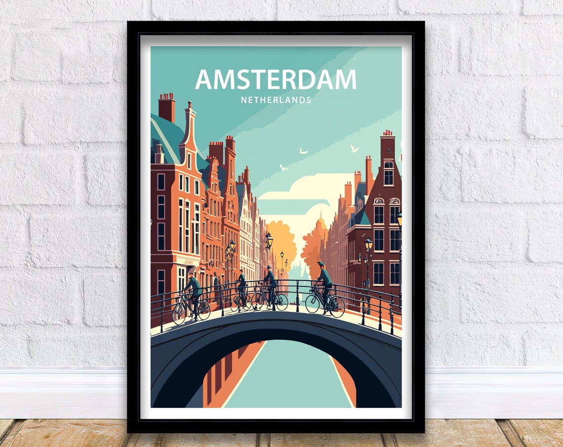 Amsterdam Decor Wall Art Print