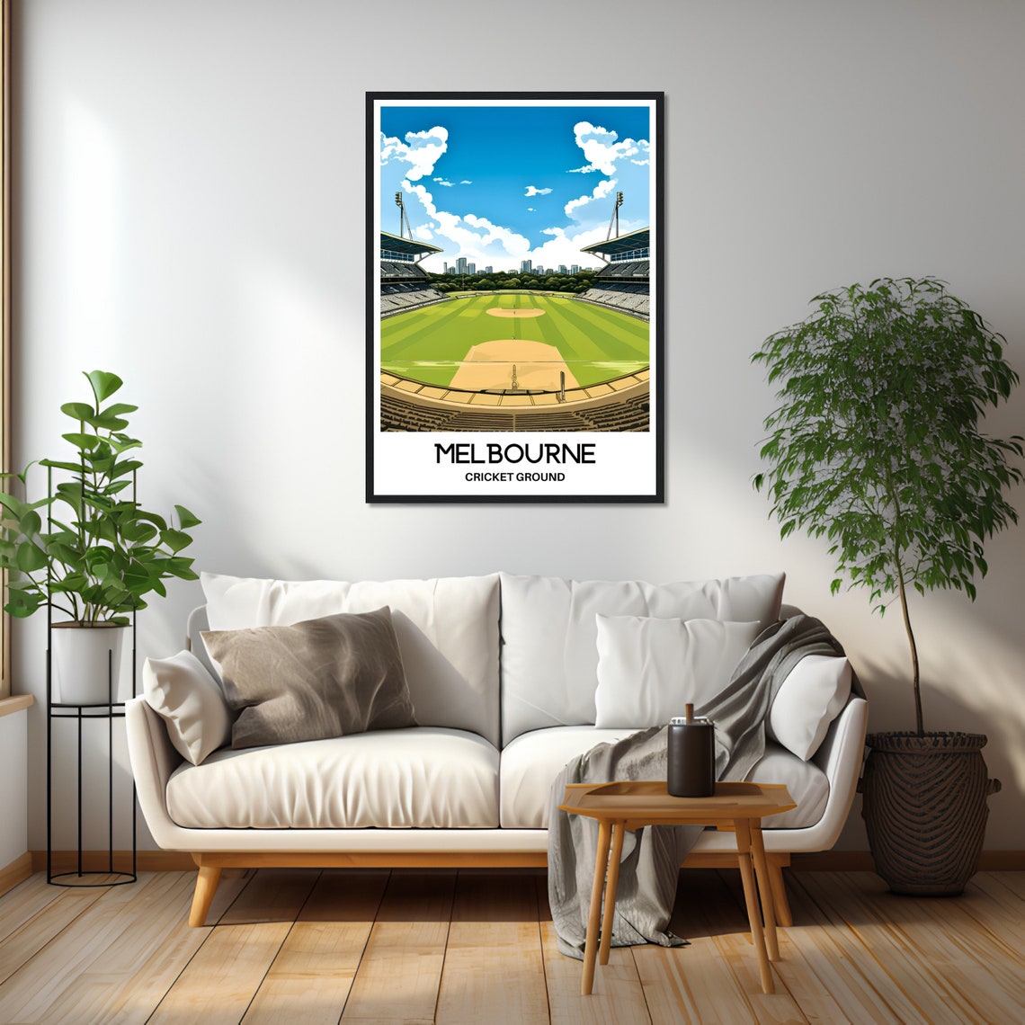 Melbourne Cricket Ground Stadium Australia Sports Wall Poster - Image 2