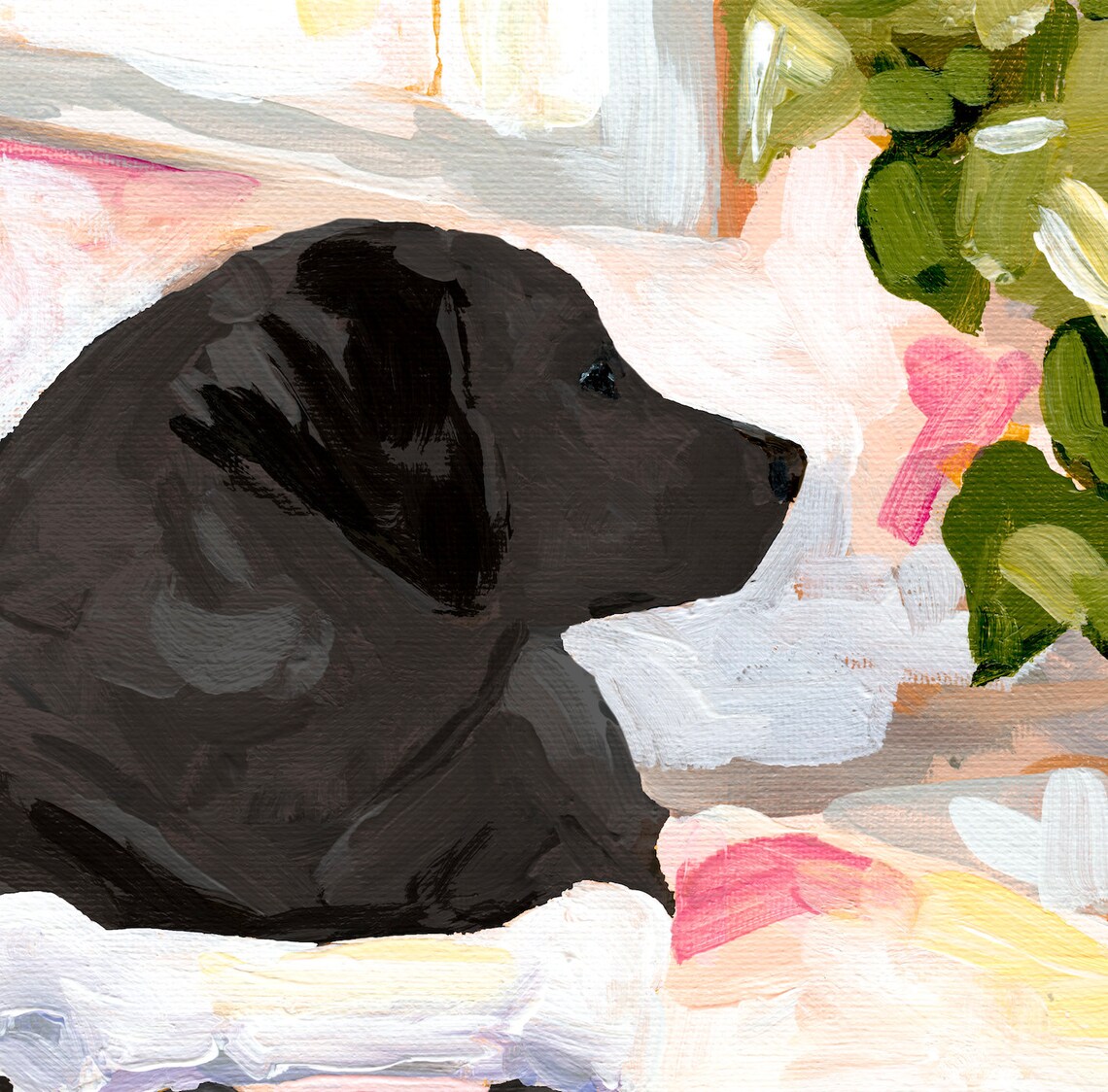 Labrador Dog Art Print, Sabina Fenn - Image 2
