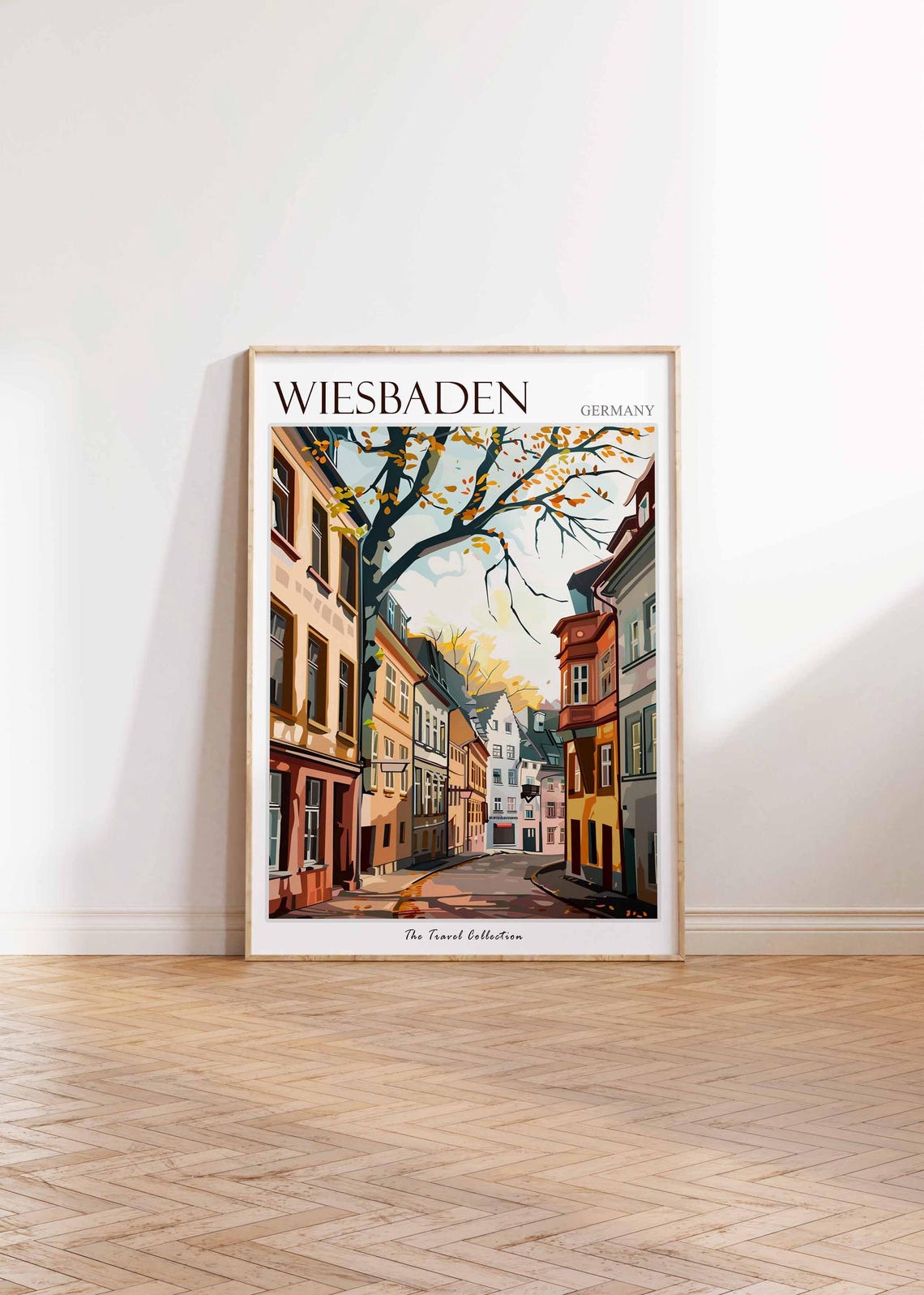 Wiesbaden Poster Germany Travel Print German Decor Europe Travel Poster European Wall Art Wiesbaden Gift Wiesbaden Travel Poster - Image 2