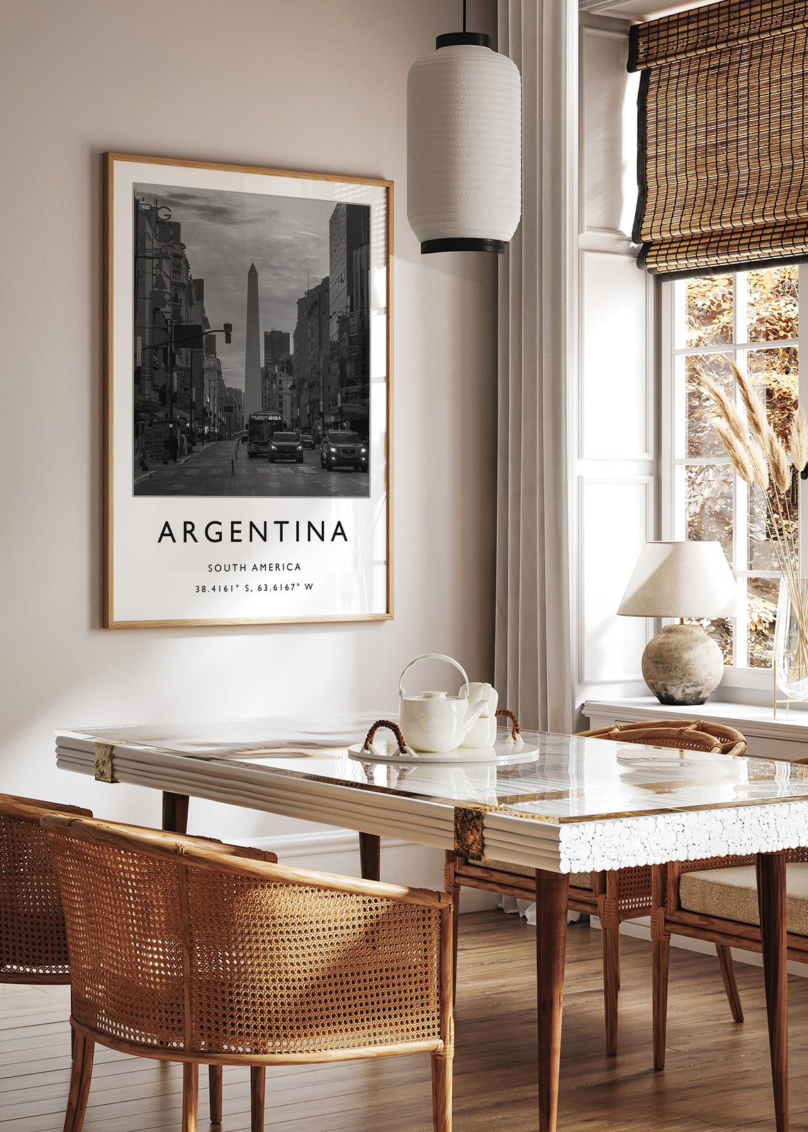 Argentina Travel Print Argentina Travel Poster Buenos Aires Travel Gift Argentina Art City Art Travel Decor Photographic Print - Image 3