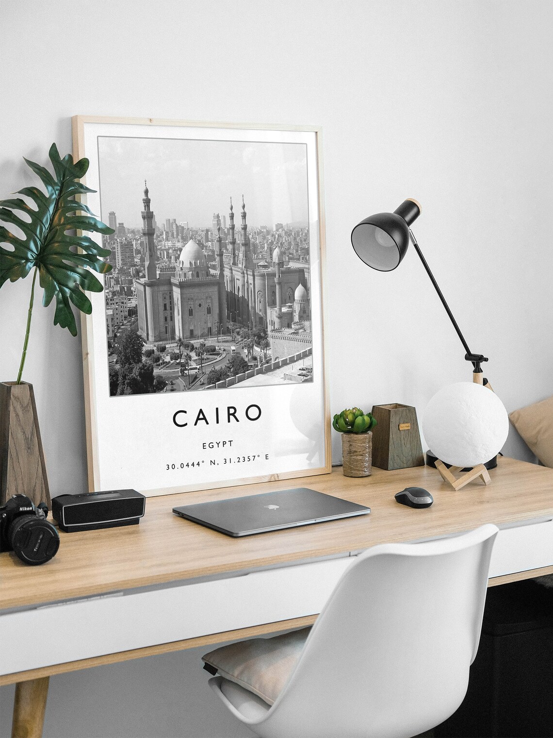 Cairo Egypt Travel Poster, Islamic Travel Art - Image 2