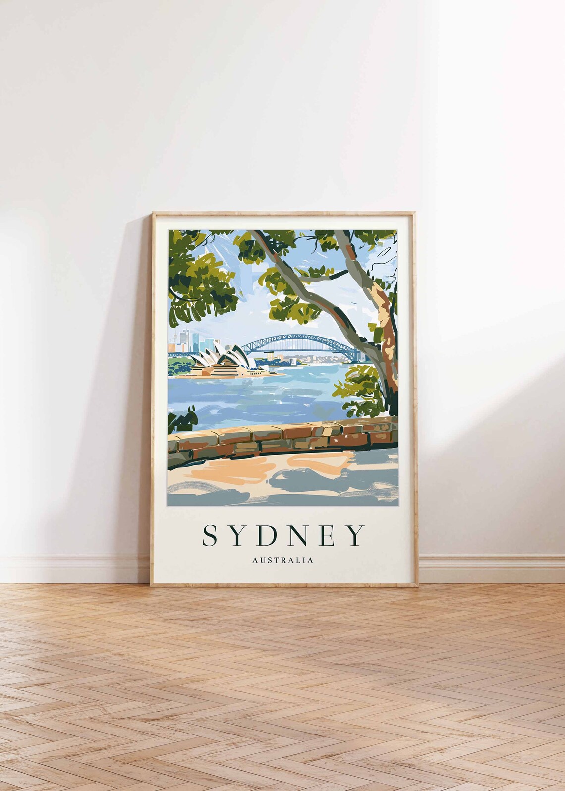 Sydney Travel Poster, Australian City Wall Art - Image 2