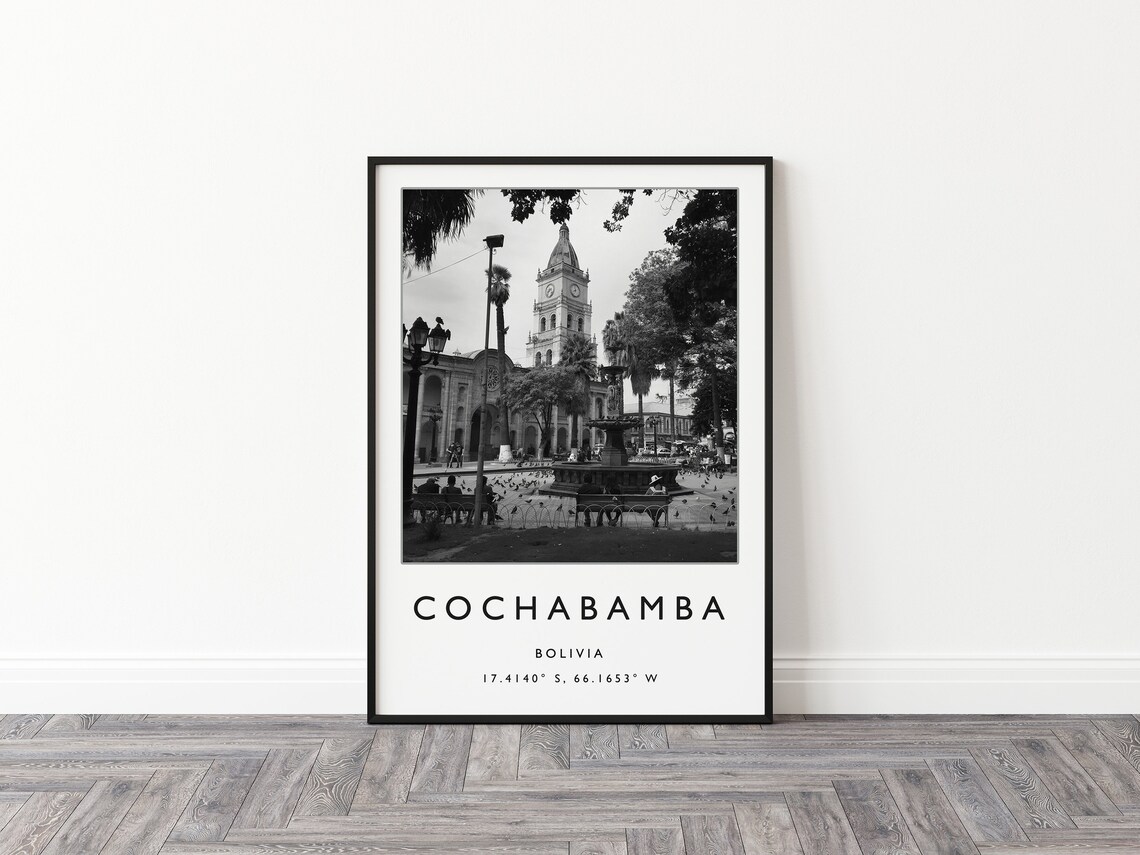 Cochabamba Bolivia Travel Poster, South America - Image 3