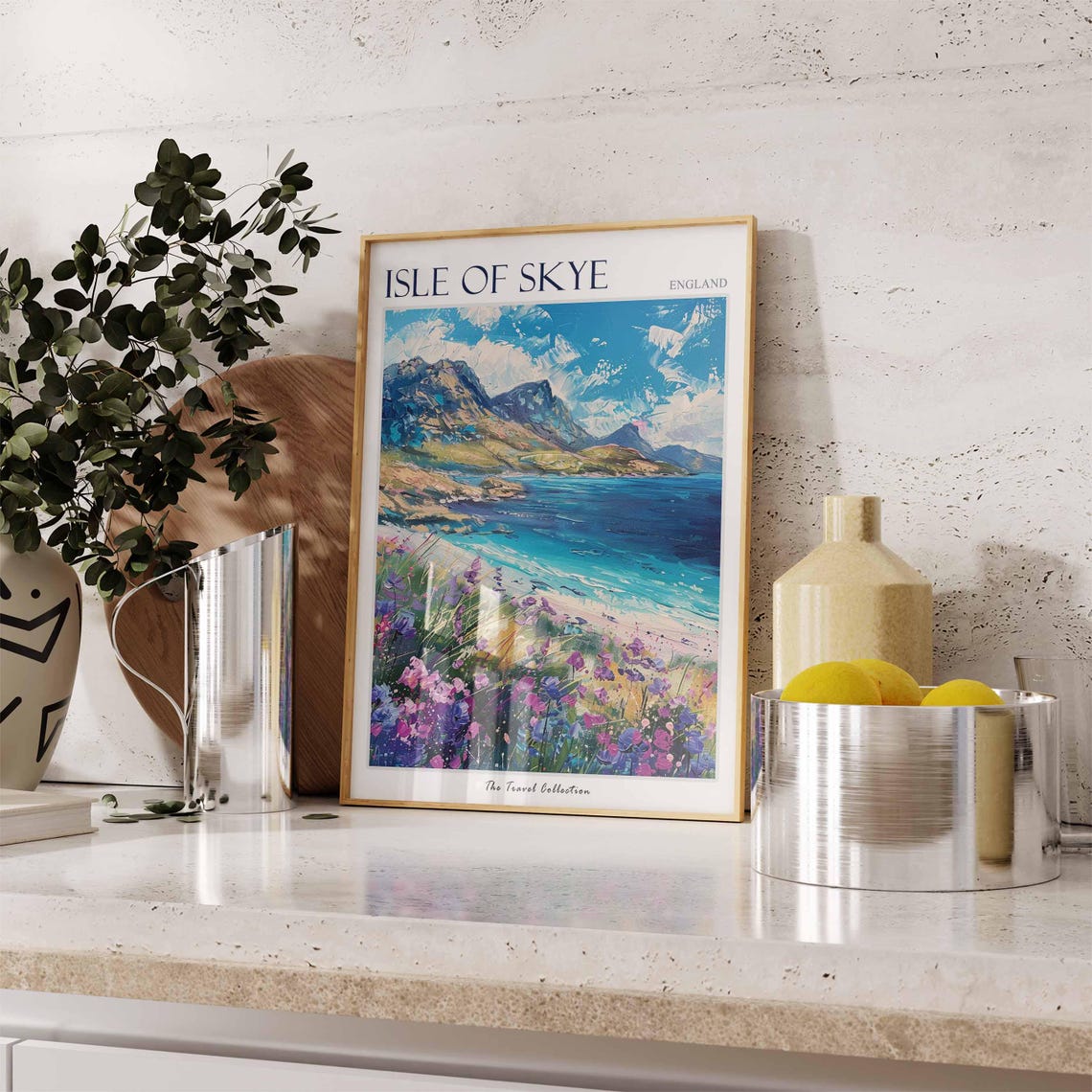Isle Of Skye Poster England Travel Print Isle Of Skye Travel Art Isle Of Skye Wall Art England Travel Isle Of Skye Art - Image 3