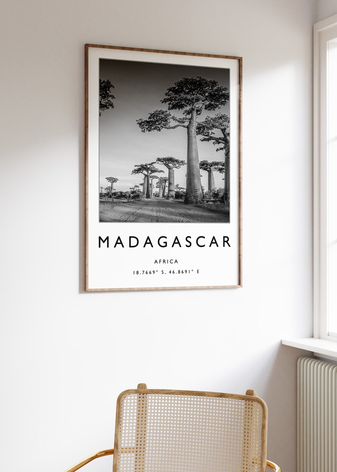 Madagascar Travel Poster, African Art Print - Image 3