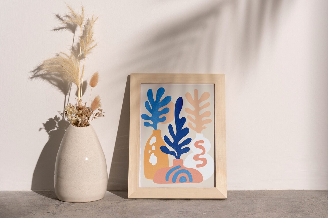 Colorful Matisse Print Matisse Flower Market Print Matisse Poster Print - Image 2