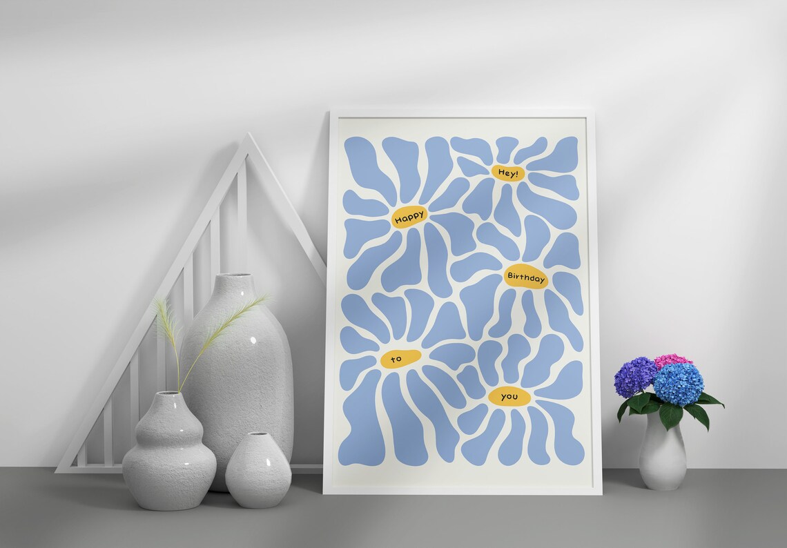 Blue Flower Matisse Print Henri Matisse Print Matisse Poster Matisse Print - Image 2