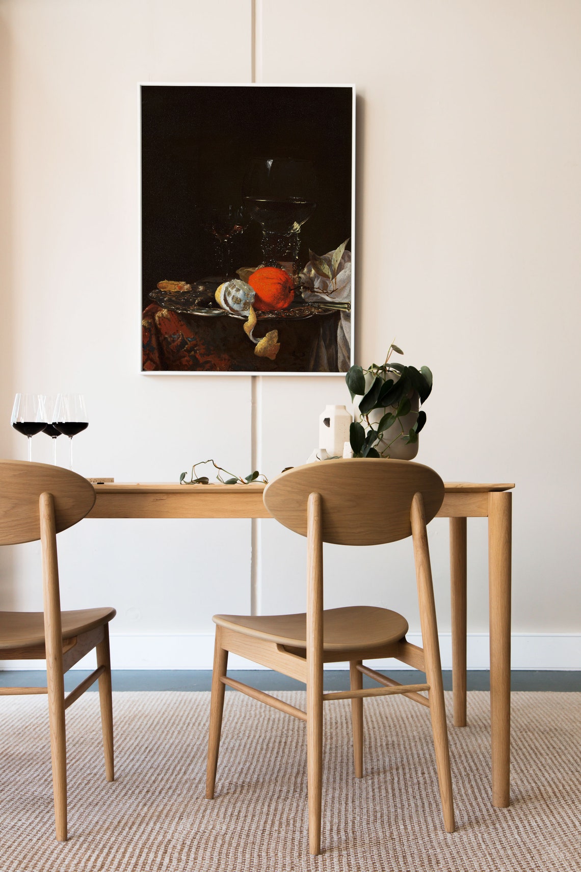 Dutch Still Life Vintage Citrus Art Print - Image 2