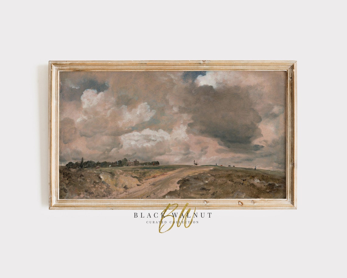 Frame Tv Art European Countryside Country Vintage Landscape Painting Muted French Country Aesthetic For Tv Instant Tv Screensaver