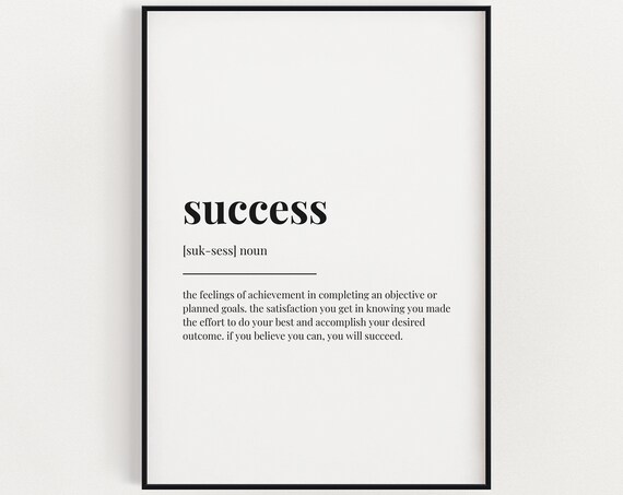 Success Definition - Motivational Quote