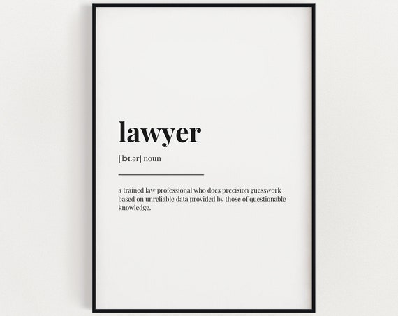 Lawyer Definition Meaning, Lawyer Gift