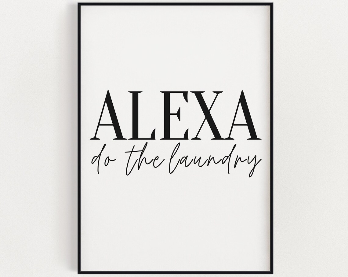 Alexa Do The Decor Laundry Room Art Print