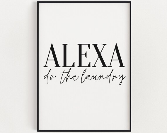 Alexa Do The Decor Laundry Room Art Print