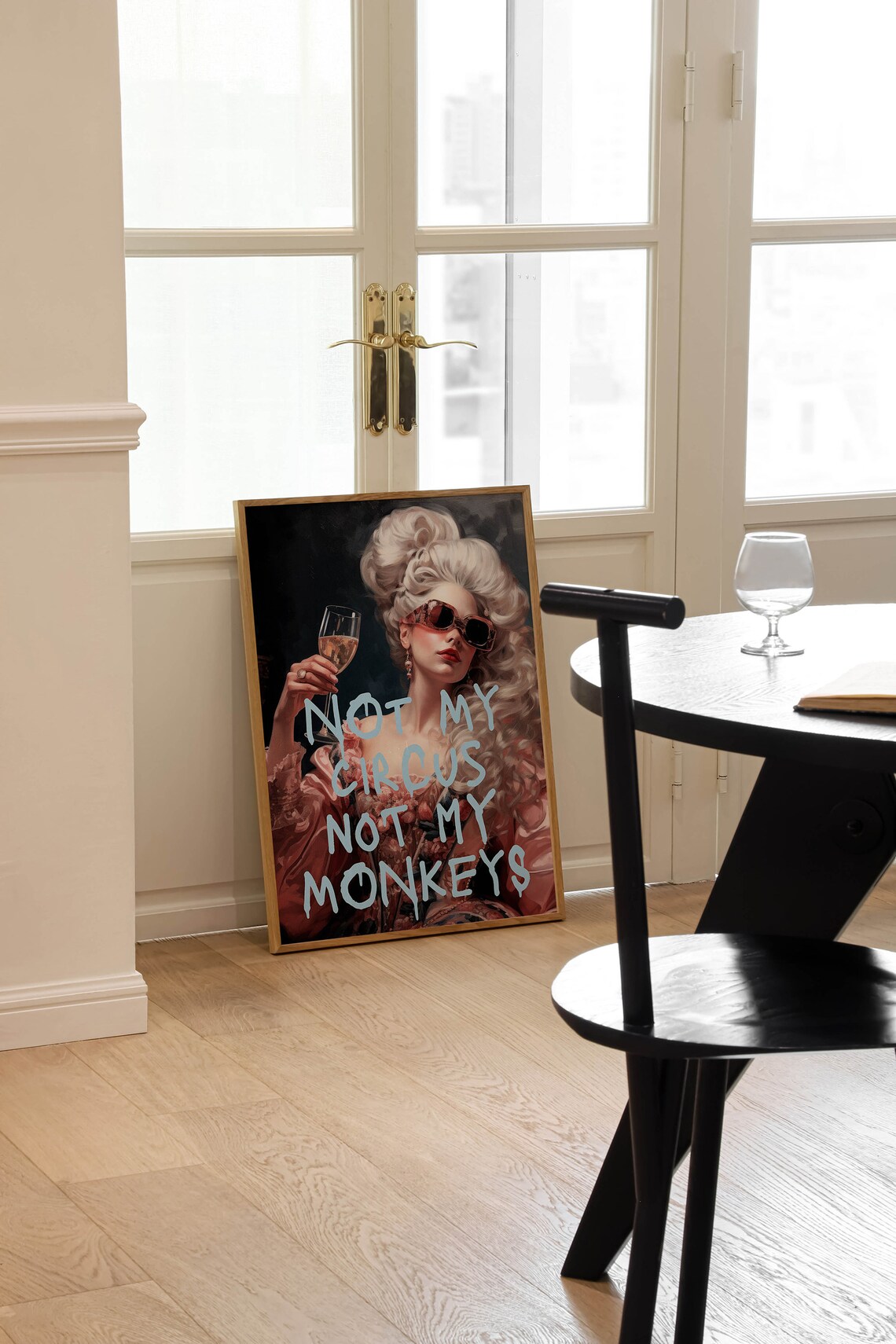Altered Art Maximalist Funny Vintage Bar Poster - Image 3