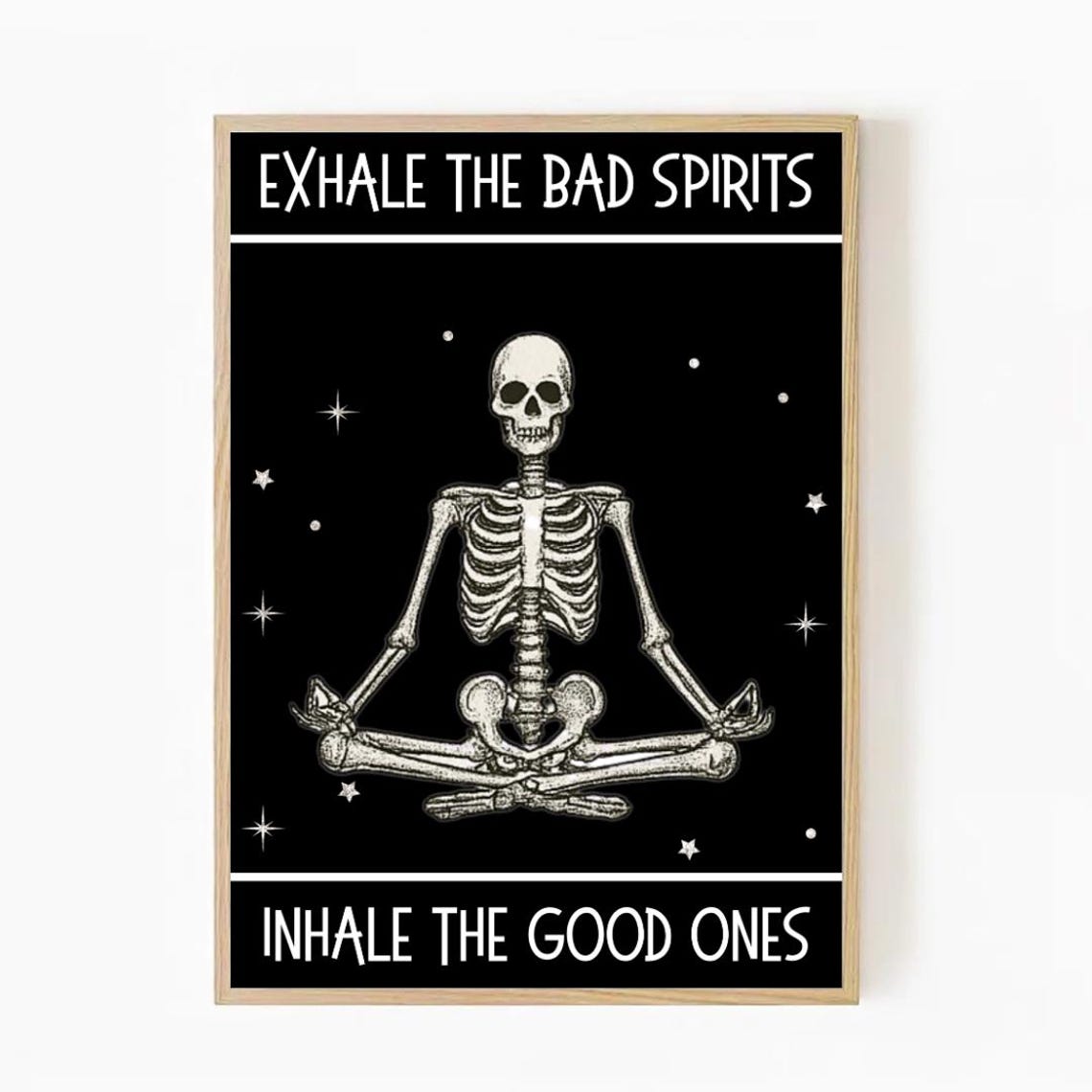 Spooky Meditation Halloween Decor