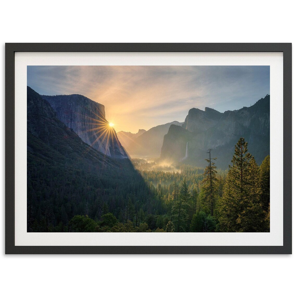 Yosemite Fine Art Photography Print, Mountain Cabin Decor
