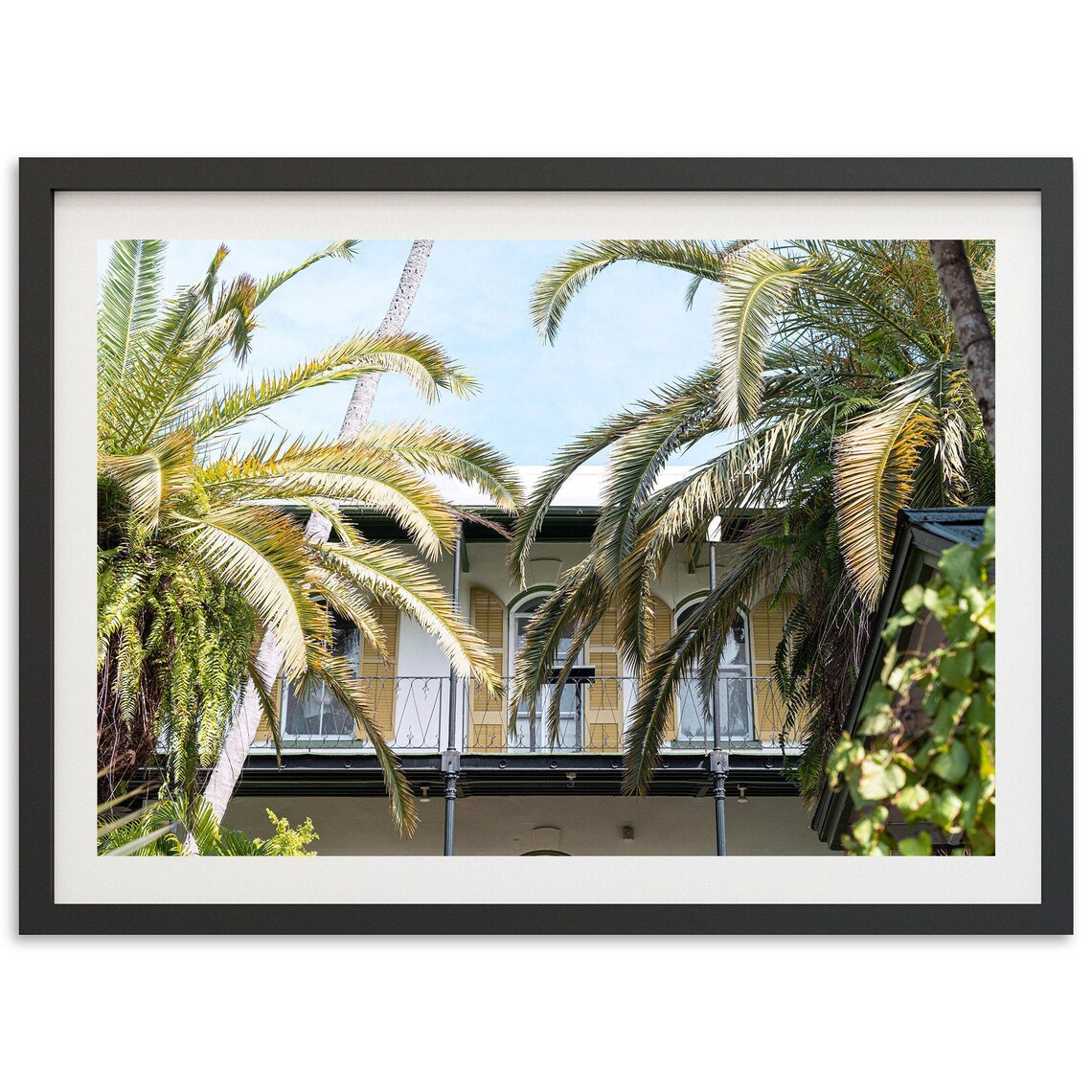 Hemingway House Key West Florida Travel Poster