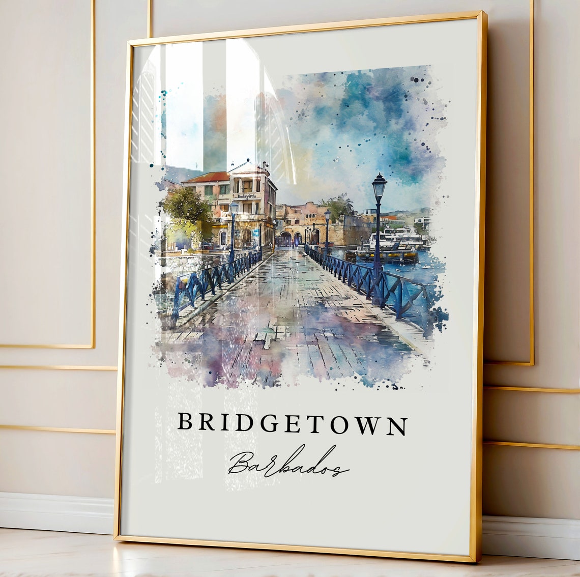 Bridgetown Barbados Caribbean Art Print - Image 4