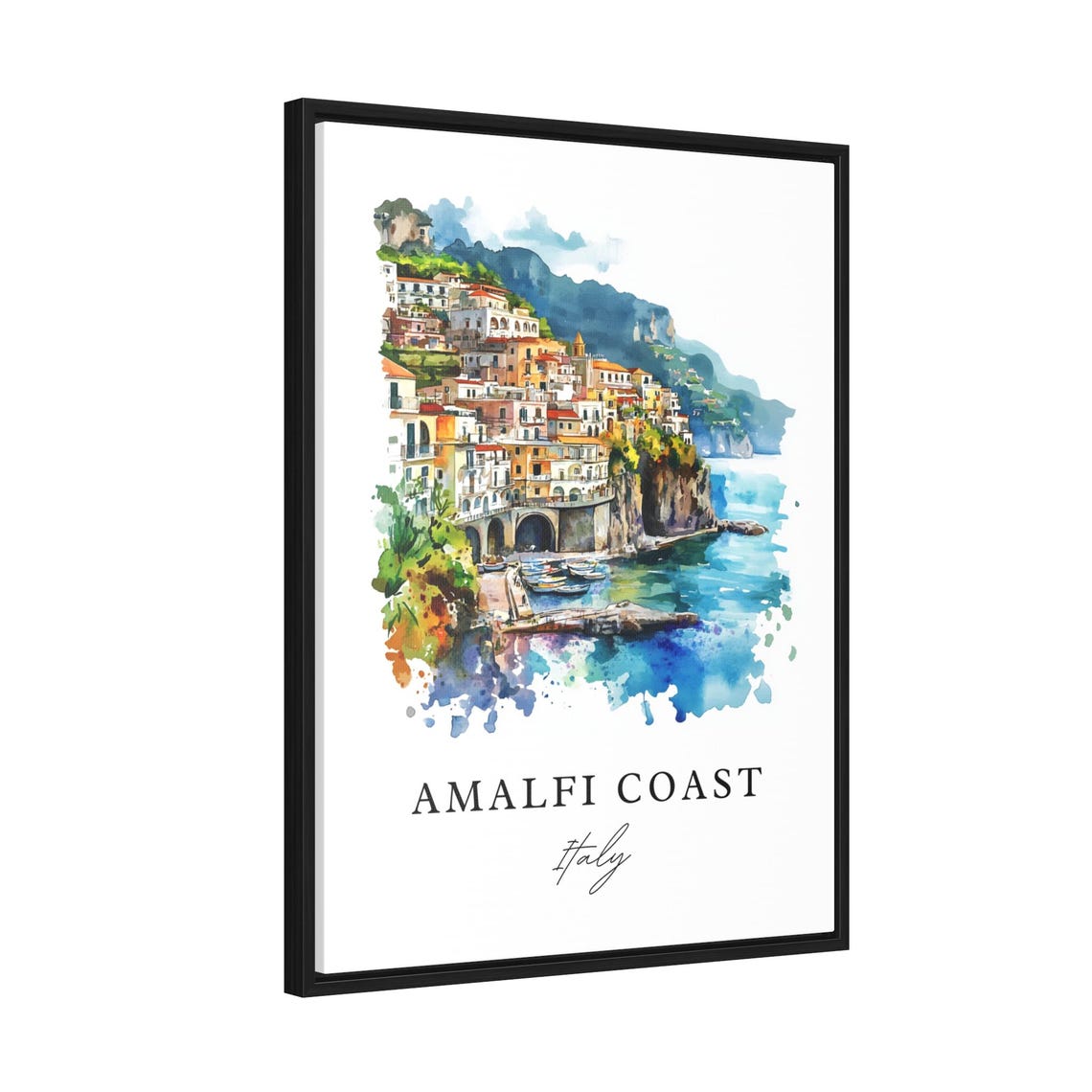 Amalfi Coast Housewarming Travel Poster - Image 2