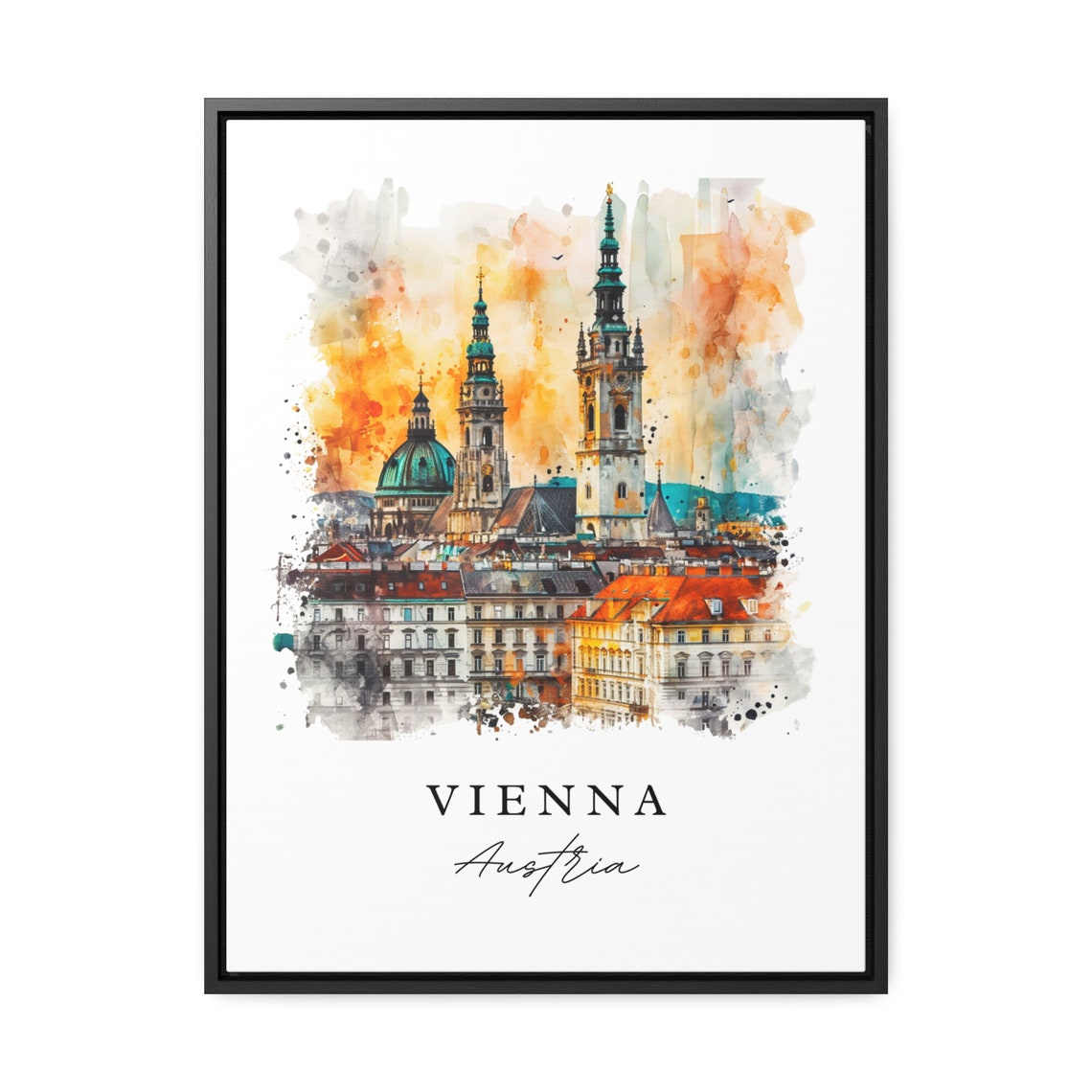 Vienna Wall Art, Austria Travel Poster Print - Image 3