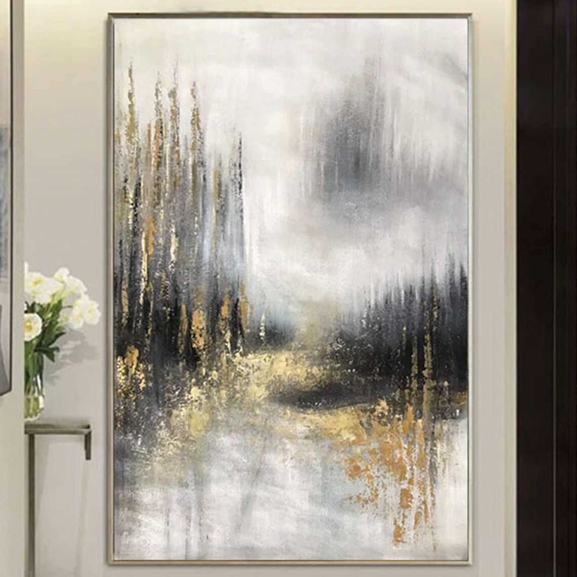 Abstract Painting, Wabi Sabi Modern Art Print