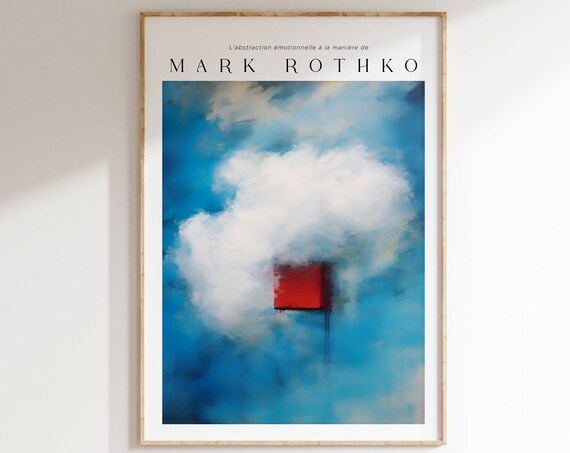 Mark Rothko Birthday Gift Idea Art Print