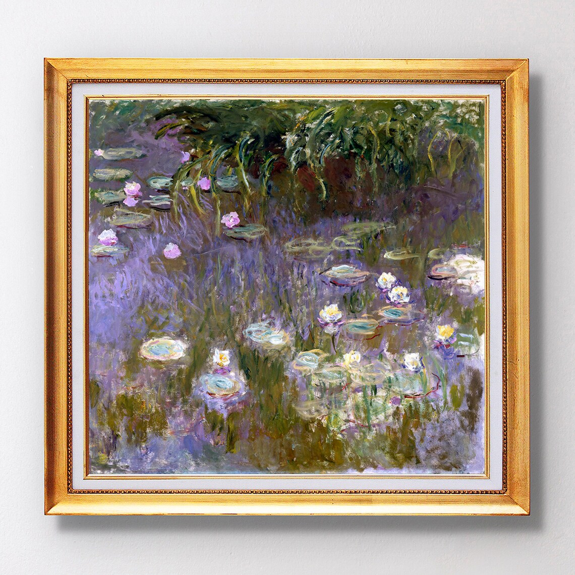 Claude Monet Water Lilies Fine Art Glice 1920 Sku 0168