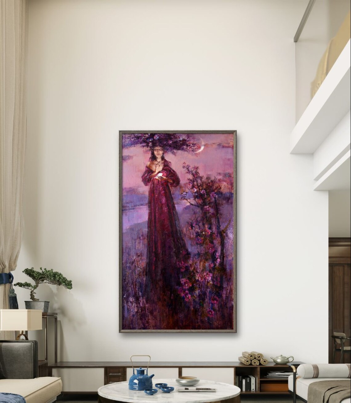 Fairy Allegory Custom Original Oil Painting