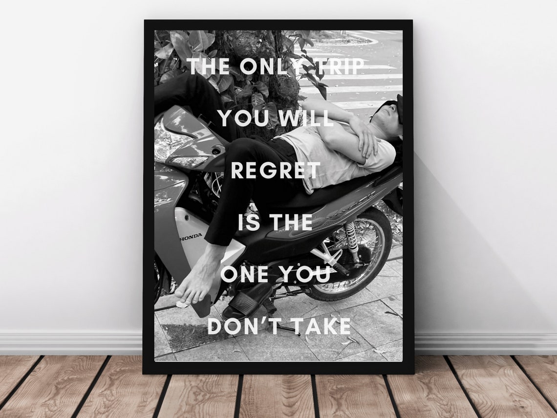 Inspirational Travel Quote Print Hanoi Vietnam Photo Gift For Wanderers Wall Art Quote Wanderlust Art Traveling Quote Global Adventure