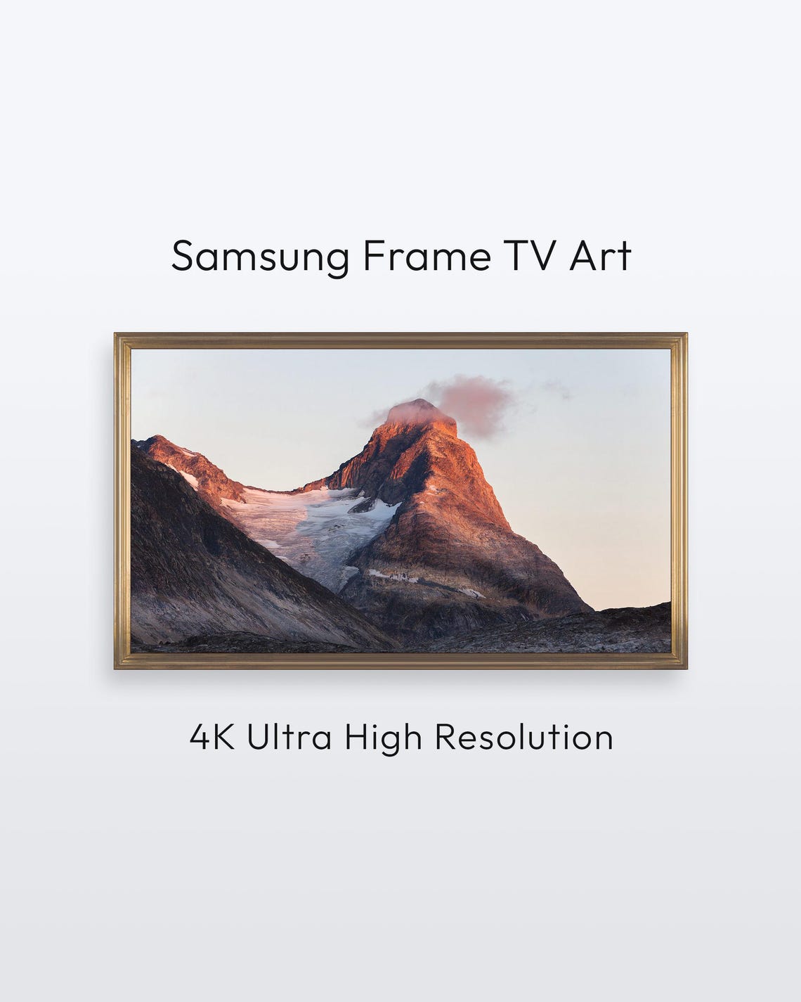 Greenland Landscape Samsung Frame Tv Fine Art Nature Photography 4k Print
