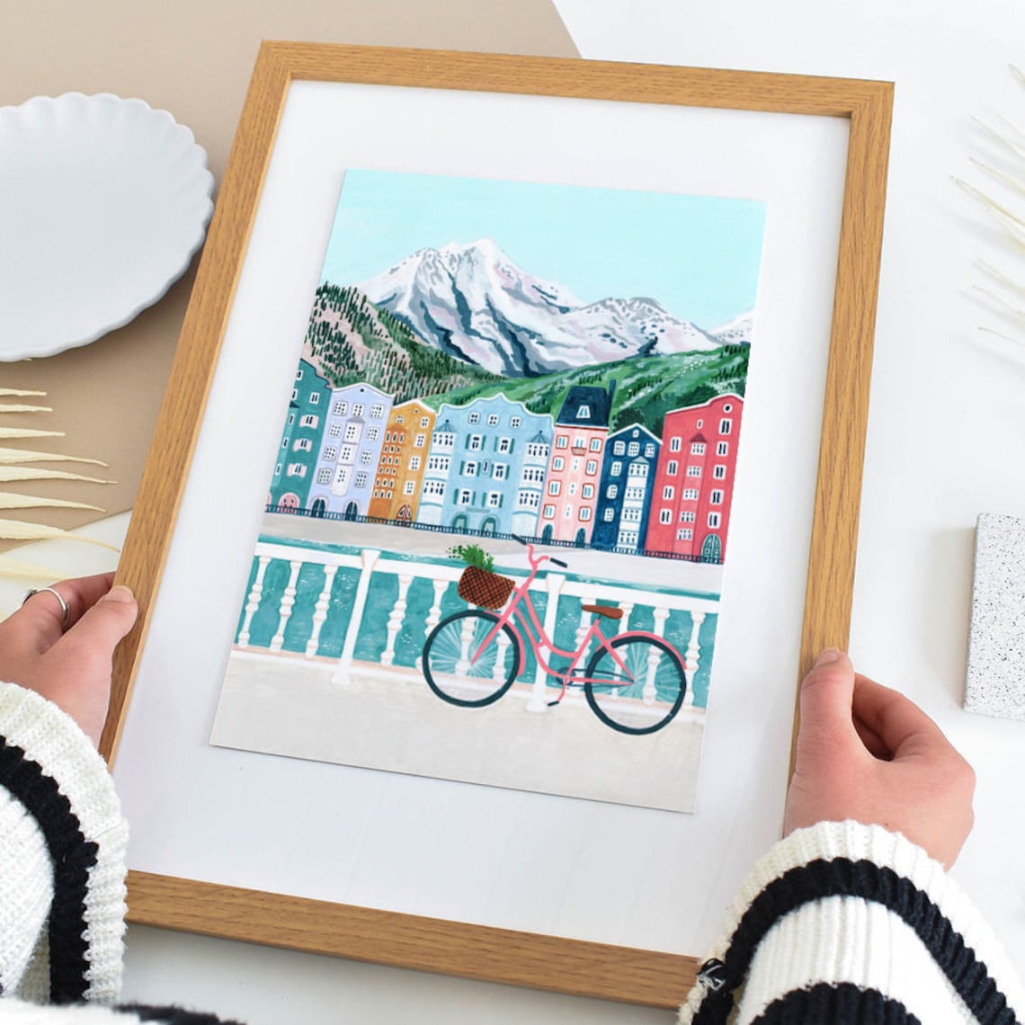 Innsbruck Austria Travel Poster, Austrian Alps - Image 5