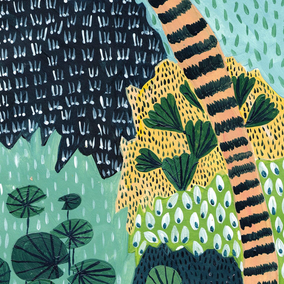 Jungle Botanical Illustration, Tropical Art Print - Image 2