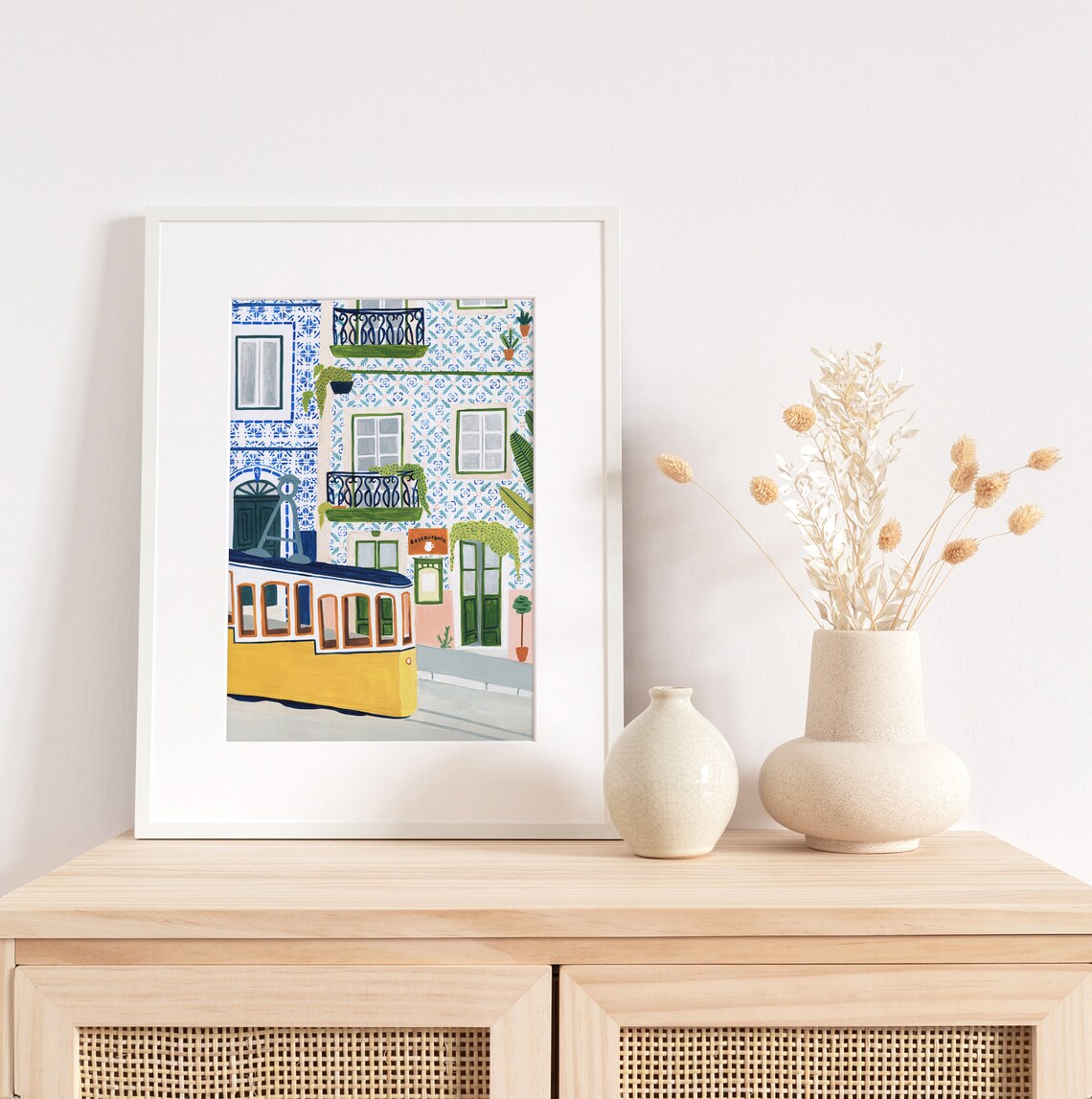 Lisbon Portugal Travel Poster, Europe Wall Art - Image 4