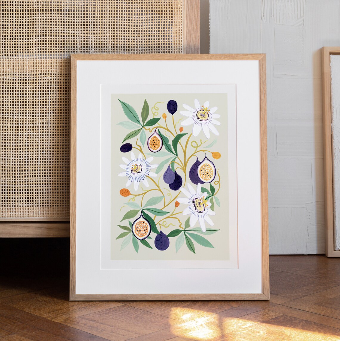 Passionfruit Botanical Art Print, Kitchen Decor - Image 5