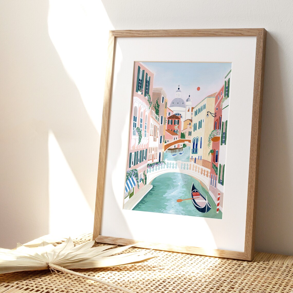 Venice Italy Travel Poster, Venezia Wall Art Print - Image 2