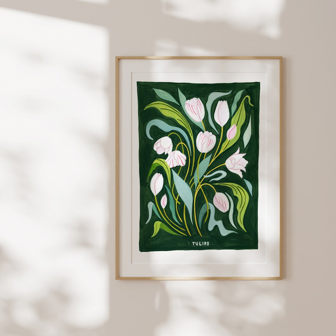 Tulip Flower Market Botanical Print, Vintage Amsterdam - Image 5