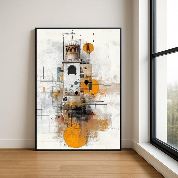 High Resolution Landmark Oil Painting