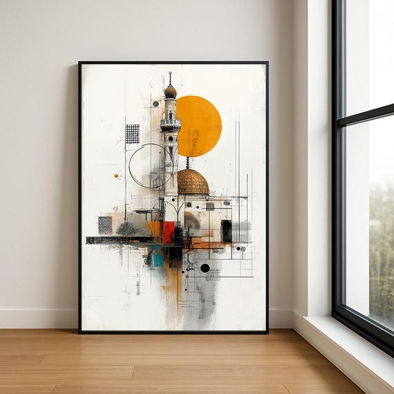 High Resolution Landmark Oil Painting
