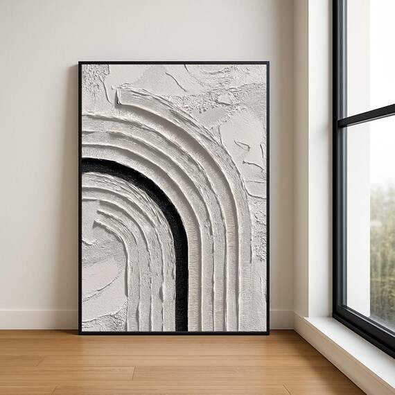 High Resolution Arch Abstract Oil Painting
