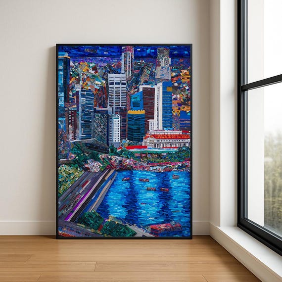 High Resolution Landmark Oil Painting