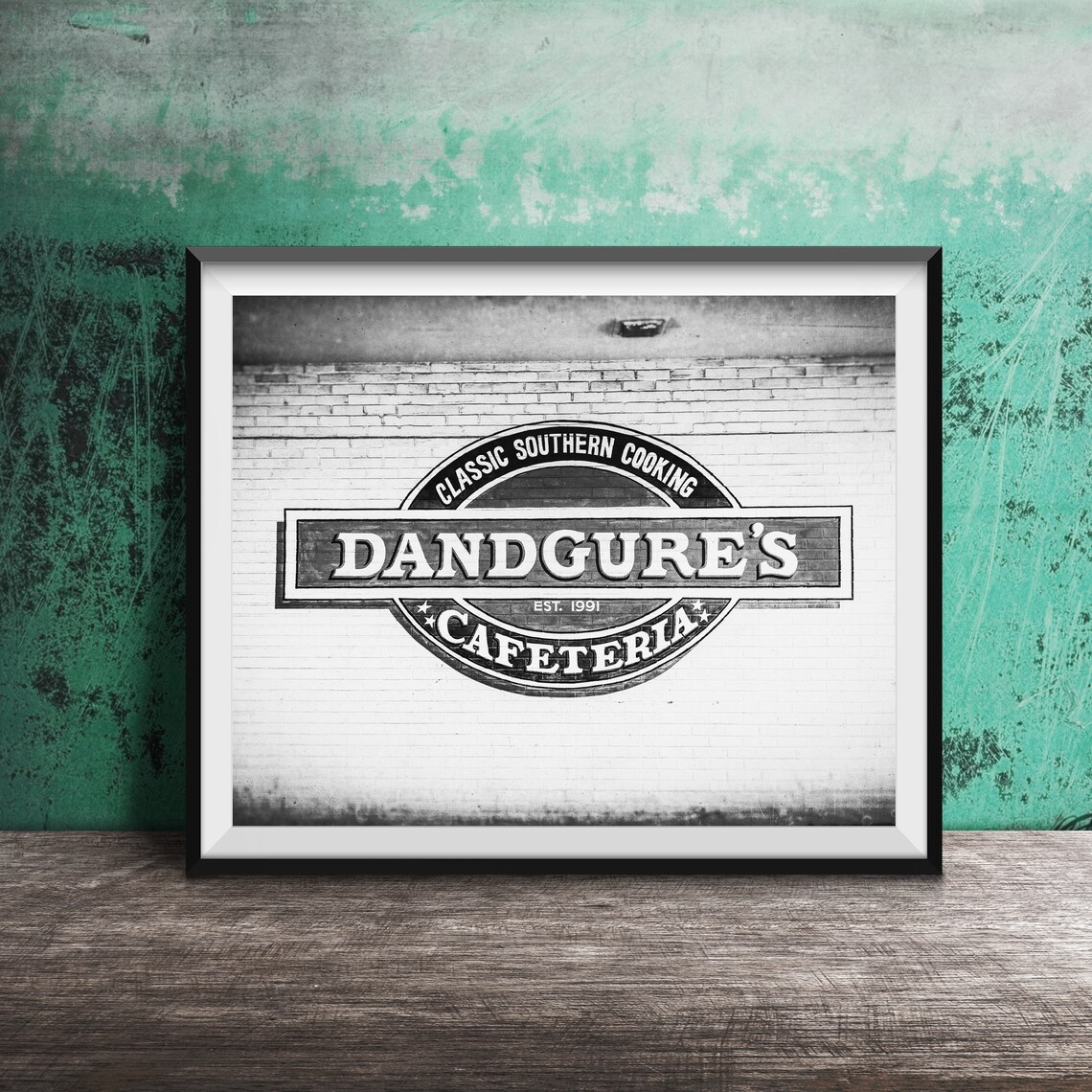 Dandgures Cafeteria Nashville Tennessee Vintage Sign Photography Kitchen Art Nashville Photo Nashville Restaurant - Image 2