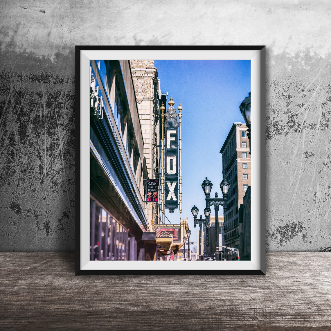 Fabulous Fox Theatre, St Louis Missouri Art Print
