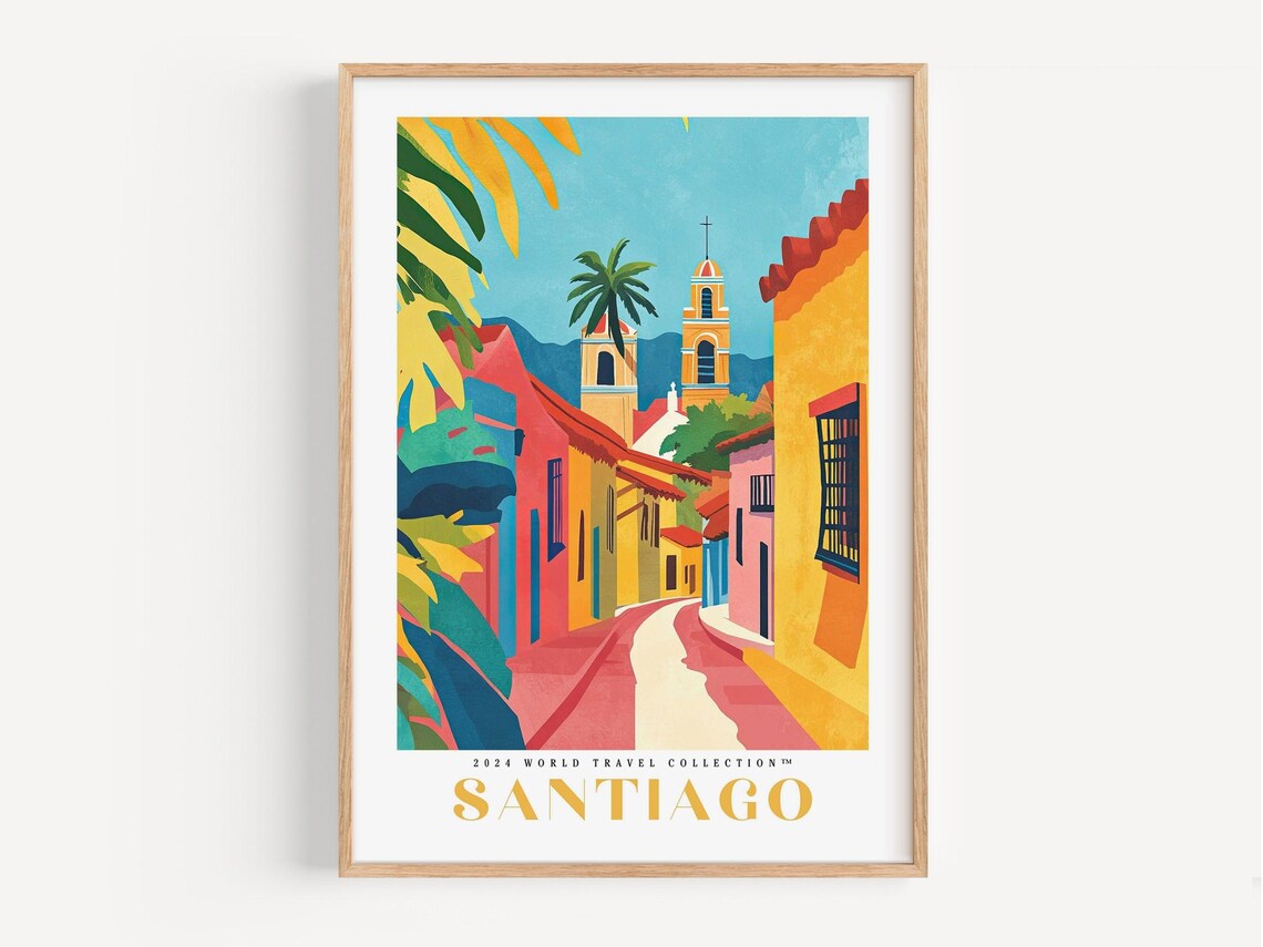 Retro Nature Lover Travel Poster Gift, Vintage