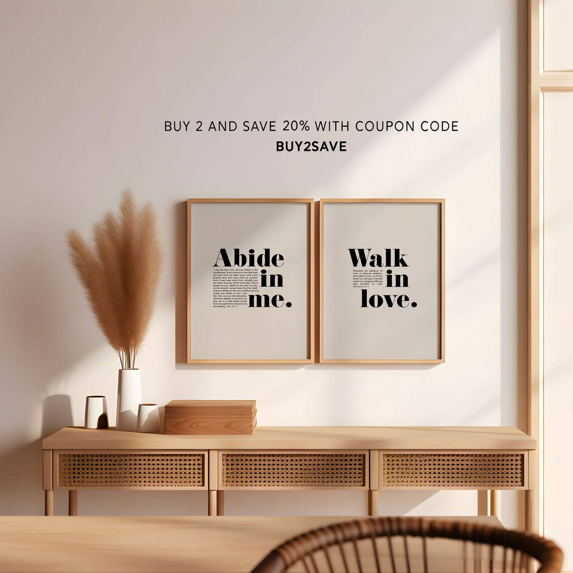 Philippians 4:7 Rejoice In The Lord Always Scripture Print - Image 2
