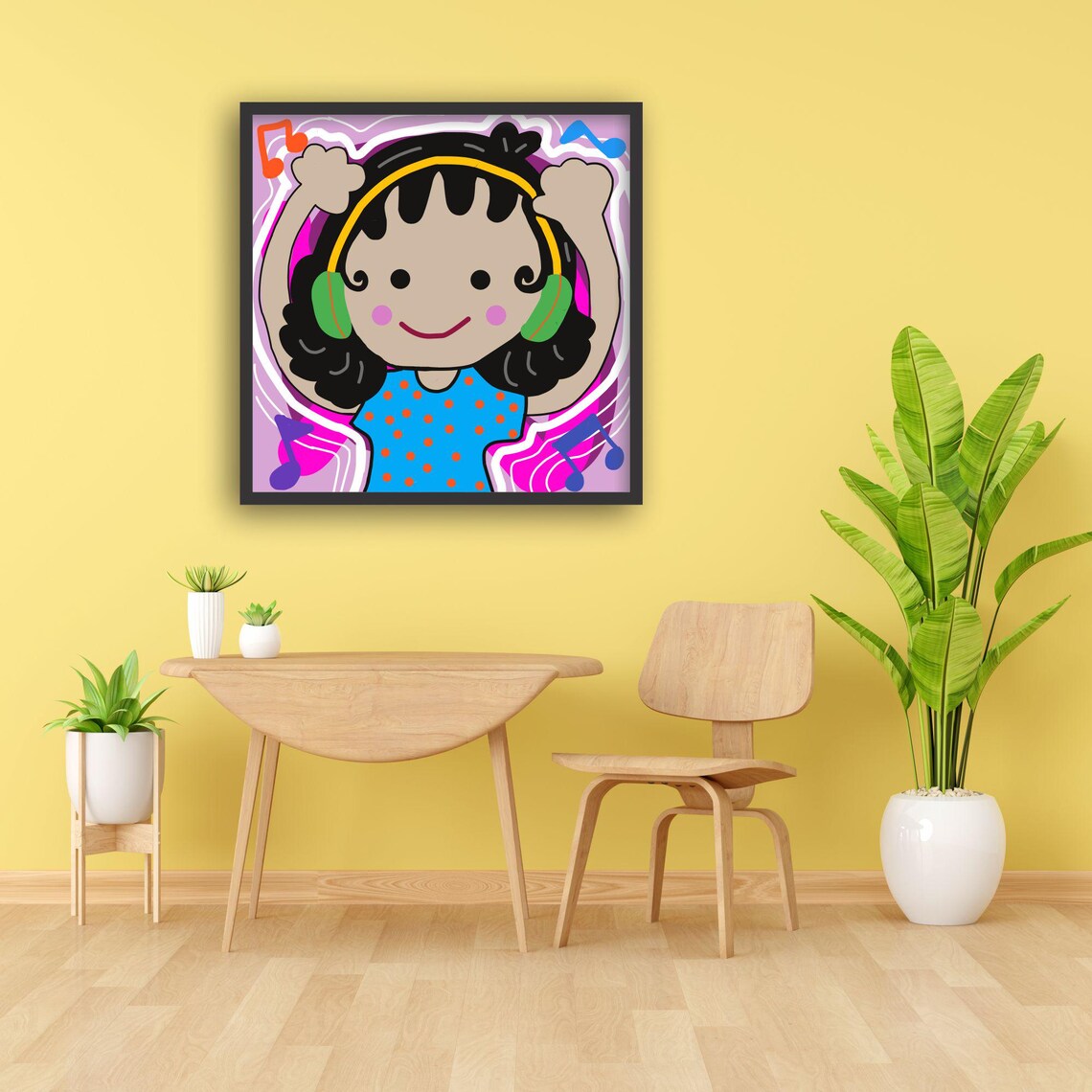 Music Art, Whimsical Boho Decor - Image 2