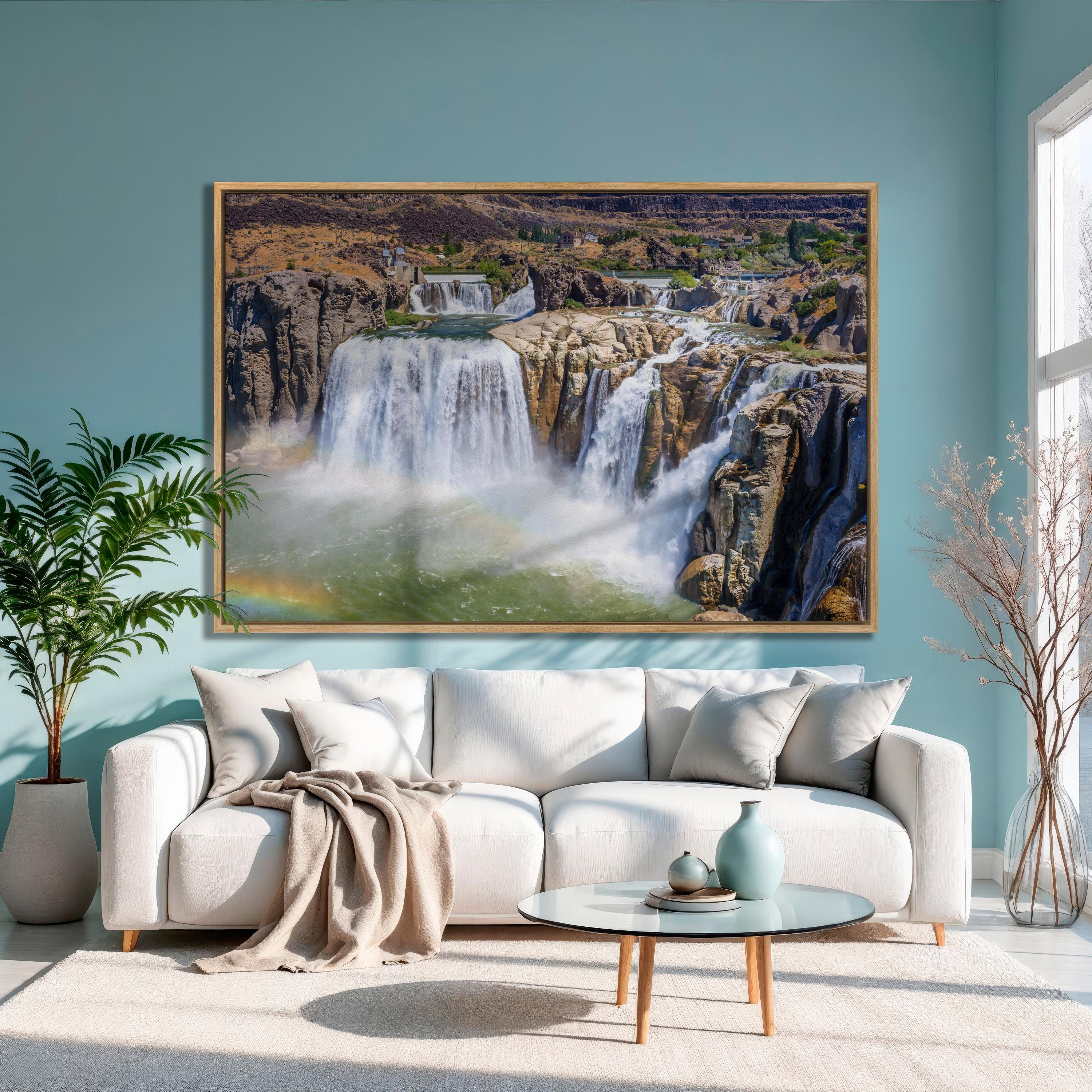 Shoshone Falls Park, Twin Falls Idaho Travel Poster