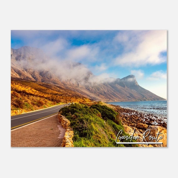 Garden Route South Africa Poster Print Coastal Travel Photo