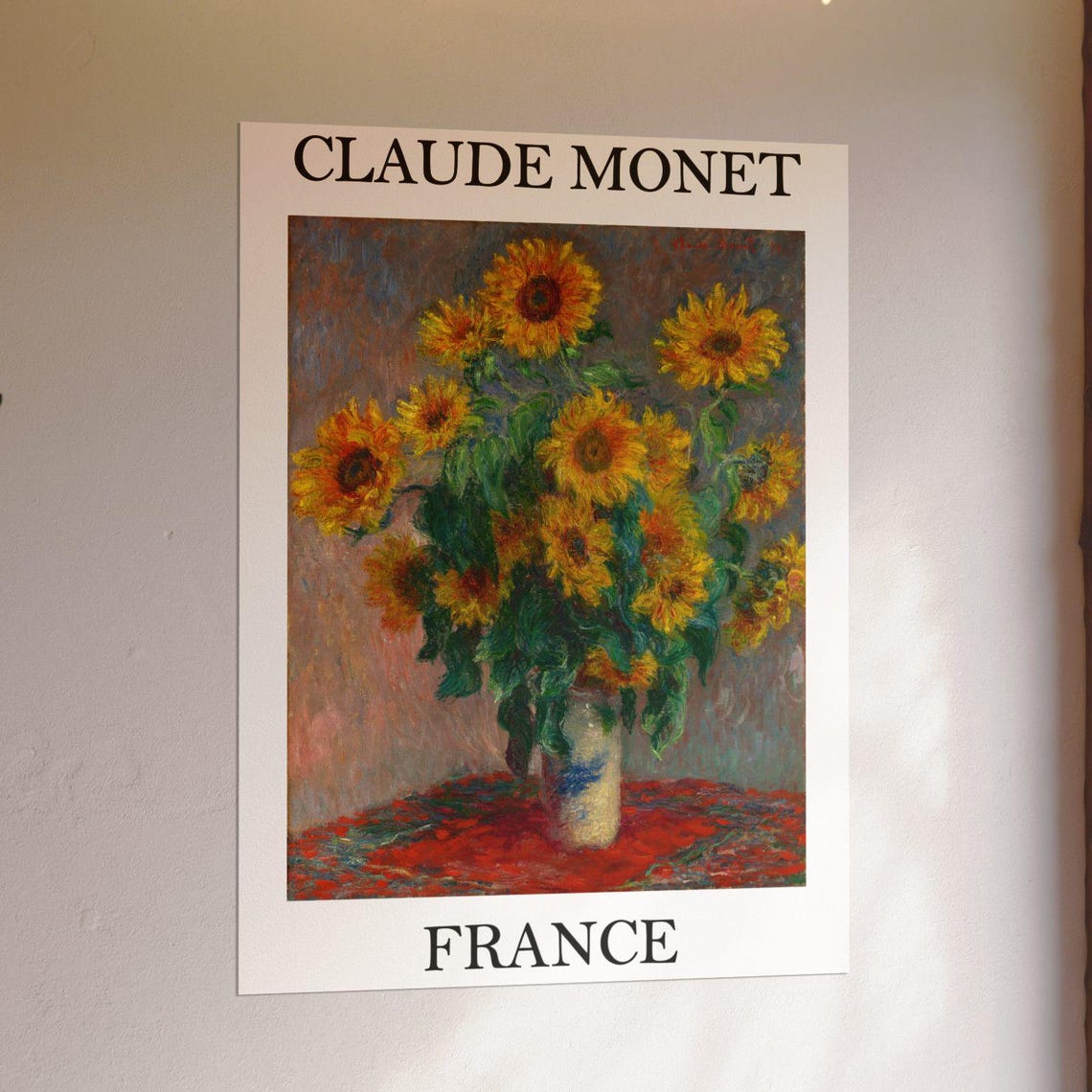 Monet France Poster Claude Monet Poster Monet Gifts Claude Monet Wall Art Monet Print Monet France Print Monet France Art Poster Monet Merch